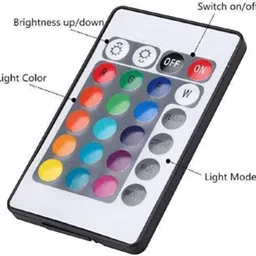 kadio 10 LEDs 4 m Multicolor Steady Strip Rice Lights image 3