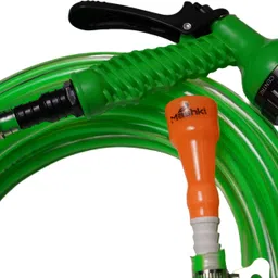 mashki 100 Feet Flexible Water Pipe With 7 Pattern Water Spray Gun Water Pipe with 7 Pattern Sprayer For Gardening, Car Wash, Home Use Etc (30m) Hose Pipe image 3