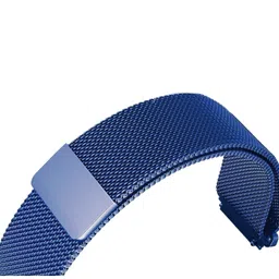 ACM WSM4M20BKBLSL4045 Pack of 3 Watch Strap Magnetic Belt 20mm for Timewear 305wdtg Analog (Black/Blue/Silver) Smart Band Strap image 4