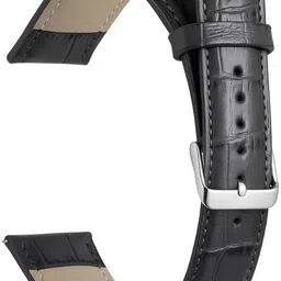 RStraps 22MM GREY 22 mm Genuine Leather Watch Strap-picture-23