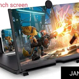 JANGI 12 inch 3 times 3D mobile screen magnifier expands screen 5 times HD video expander Screen Expander Phone image 4