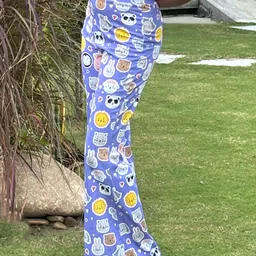 tandul Women Regular Fit Multicolor Lycra Blend Trousers image 5