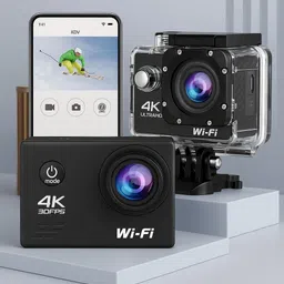 TECH FLAM 4k Action camera 4k16MP Wifi 30M Waterproof Action Camera Sports DV Camcorder Sports and Action Camera image 4