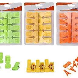 rare-zone 40 Pcs Multi Purpose Heavy Duty Cloth Clips For Drying Clothes, Pegs, Cloth Clip Plastic Cloth Clips-picture-21