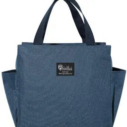 house of quirk Three-Layer Thick Fabric Women Lunch Bag for School Picnic Office Outdoor Gym Waterproof Lunch Bag image 1