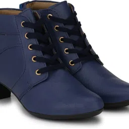 neso Woman Leather Partywear High Heels Boots Boots For Women image 3