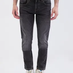 spykar Men Slim Low Rise Grey Jeans-picture-32