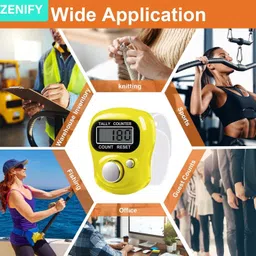 zenify Small and compact design, one hand operation Digital Tally Counter image 3