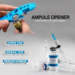trovexx Ampule Cutter with 5 Grinding Wheels for Doctors, Glass Bottle Cutter Ampule Cutter with 5 Grinding Wheels for Doctors, Glass Bottle Cutter Bottle Opener image 2