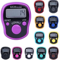 Digital Finger tally Counter [Multi Colour-1 Piece] Digital Tally Counter-image-81
