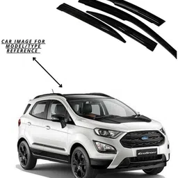 krishna auto Non-convertibles Front, Rear Wind Deflector-picture-25