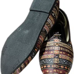 tohid TZED Mens Rajasthani Design Ethnic / Juttis / Mojarish Jutis For Men image 1