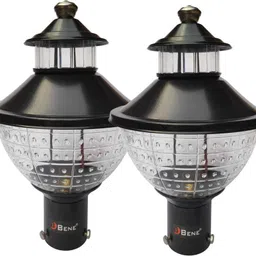 bene Outdoor Lamp Bon (Black, 21 Cms, Pack of 2 Pcs) Post Light Outdoor Lamp-picture-45