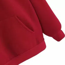 priya enterprises Men Full Sleeve Solid Hooded Sweatshirt image 4