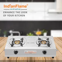 indianflame Stainless Steel Manual Gas Stove image 4