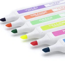 artistery Double Head Erasable Highlighter Pens Chisel Tip image 2