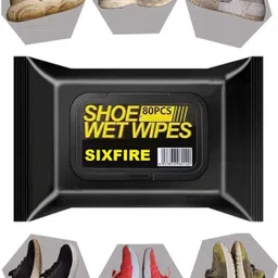 SnowShell Shoe Cleaner Wipes - 1 Packs of 80 - Portable Wipes Quickly Remove Dirt Clean95 Cleaner image 5