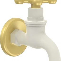 r. n. RNRIM06A02_PTMT Bib Cock Deluxe With Flange for Bathroom, Kitchen & Outdoor tap Bib Tap Faucet-picture-11