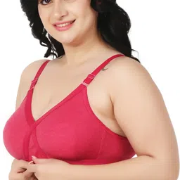 funahme Pack of 3 Women Full Coverage Non Padded Bra image 4