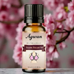 agwan Boom Breast Massage Oil for Women help in skin toning Natural oil Women Women image 1