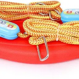 just97 Rider Swing Jhula for Kids Playing Indoor Outdoor Plastic Hanging Swing J17 image 3