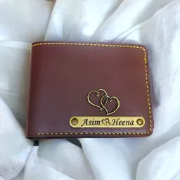 angelscreation Men Travel, Trendy, Evening/Party, Casual, Formal Brown Artificial Leather Wallet-picture-22