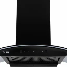 glen 6058 Curved Glass With Motion Sensor Auto Clean Wall Mounted BLACK 1200 CMH Chimney-picture-18