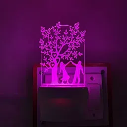 red robin Step Light Wall Lamp With Bulb image 5