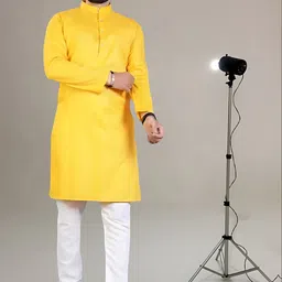 ethnicbliss Men Cotton Blend Kurta Pyjama Set-picture-28