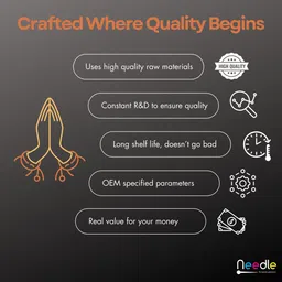 Needle BTD60/BT5000 for DCP-T310 T220 T420 T510 T520 T700 T4000W Printers 1 Kg each Black + Tri Color Combo Pack Ink Bottle image 5