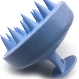 SaniGirl Scalp Hair Head Soft Silicone Scrubber Brush For Shampoo To Reduce Dandruff Massager-picture-12