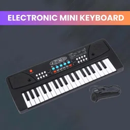 clairbell (Piano Keyboard) with Mic/37 Keys 8Rhythms, 8Tones, Portable Electronic ToyQ373 (Piano Keyboard) with Mic/37 Keys 8Rhythms, 8Tones, Portable Electronic ToyQ373 Analog Portable Keyboard-picture-11