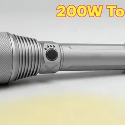 nilesawar X7 Heavy Duty Torch | Waterproof Long Beam LED Flashlight for Night Use Torch image 1
