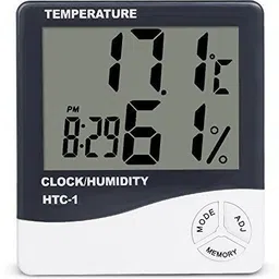 Indoor Digital Humidity Temperature Thermometer Sensor,Hygrometer Meter Gauge with LCD Display Touch Free Kitchen Thermometer-image-23