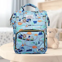 little munchkins Diaper Bag for Mom |Travelling Baby Bag For Mom Kids | Printed Diaper Organizer Waterproof Diaper Bag-picture-17