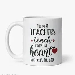 manorath The Best Teacher From The Heart Printed Ceramic Coffee Ceramic Coffee Ceramic Coffee Mug-picture-22