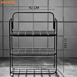 hevenq Stainless Steel Kitchen Trolley image 3