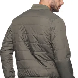 ryker Men Solid Bomber Jacket image 2