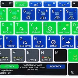 Saco Hot Key Function Shortcut Silicone Keyboard Cover Skin Serato Dj Laptop Keyboard Skin-picture-10