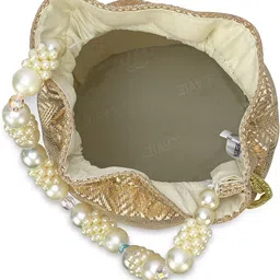 lavie signature Women Gold Potli image 5