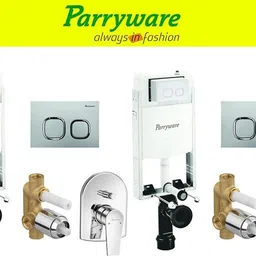 parryware Half Frame Concealed Cistern, with divater body upper Praseo set of 2 pic 345 Dual Flush Tank-picture-22