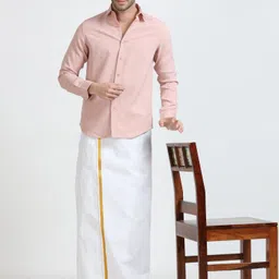 Yhwh Solid Men Dhoti image 5