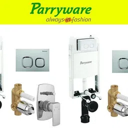 parryware Half Frame Concealed Cistern, with divater body upper Euclid set of 2 pic 011 Dual Flush Tank-picture-38