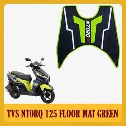 axwee DZRD Anti Skid Foot Floor Mat for Ntorq BS4 and BS6 Scooter TVS Ntorq 125 Two Wheeler Mat-picture-21