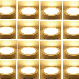 mnlight 9 watt Down Light surface warm white pack of 16 Ceiling Light Ceiling Lamp-picture-30