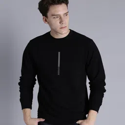 kook n keech Men 3/4th Sleeve Solid Sweatshirt image 2