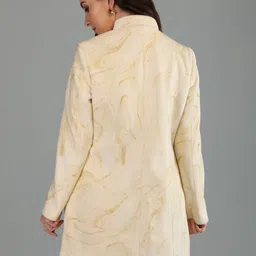 honnete 100 % Polyester Printed Coat For Women image 2