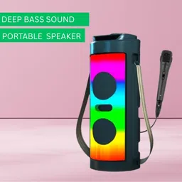 SACRO Game (PORTABLE BLUETOOTH PARTY SPEAKER) With Mic & High Quality Bass SoundE333 40 W Bluetooth Party Speaker-picture-10