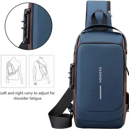 svulint Small 6 L Backpack Cross Waterproof Cross body with USB Charging Port image 3