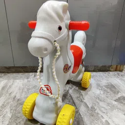 razz bazz OH BABY' by PLASTIC CHETAK HORSE WITH ROCKING FUNCTION,AMAZING COLOR Rideons & Wagons Non Battery Operated Ride On-picture-33